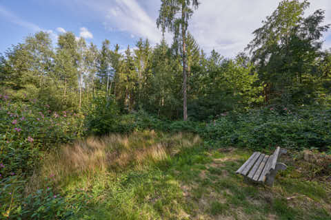 Gemeinde Simbach Landkreis Rottal-Inn Schellenberg Bank an Kapelle Natur (Dirschl Johann) Deutschland PAN